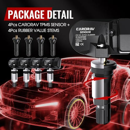 TPMS Sensor Pre-Programmed Tire Pressure Monitoring Sensor for Ford Lincoln - size: F2GZ1A189B