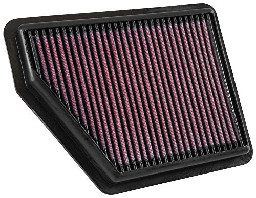 K&N High-Flow Original Lifetime Engine Air Filter: Increase Power: Premium, Washable: Compatible with 2016-2026 HONDA: Civic, HR-V, 33-5045