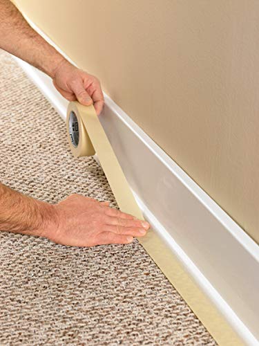 Scotch General Purpose Masking Tape, Tan, Tape for Labeling, Bundling and General Use, Multi-Surface Adhesive Tape, 1.41 Inches x 60 Yards, 1 Roll - size: 1.41 inches x 60 yards, 1 Roll