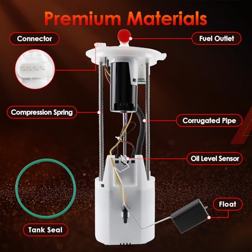 Fuel Pump Fits for Nissan Armada Titan Infiniti QX56 2007-2015 5.6L V8 - color: E8788M