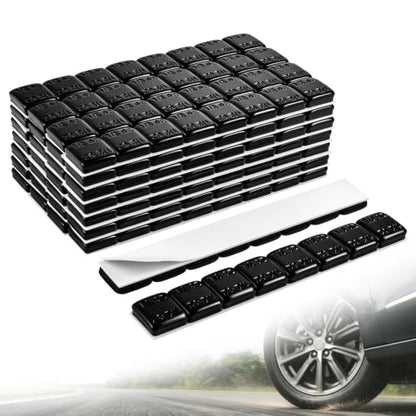 1/2oz 0.5oz Adhesive Stick on Wheel Weights 2 box, 120oz Case Black - color: Black, size: 1/2 oz, 240 pack