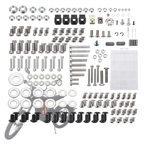 Light Bee Motorcycle Full Body Screws Fairing Bolts Kit Body Screws Nuts for Light Bee Sur-Ron Sur Ron S X260 X160 X260 X160 Electric Bike