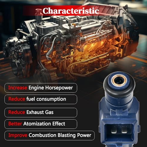 FJ438 Fuel Injector Replace#822-11138,1F2213250,0280156029-6PCS - size: FJ438(6PC)