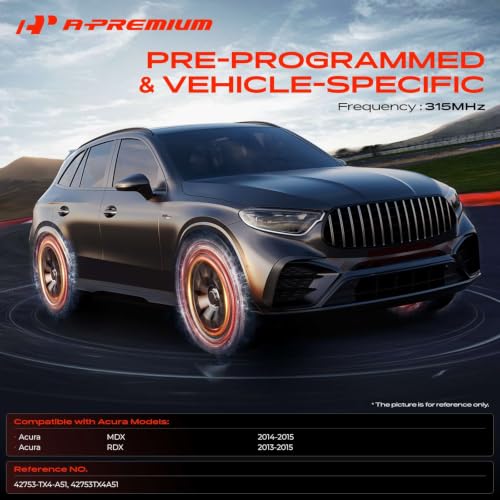 A-Premium 315MHz Pre-programmed TPMS Sensor Tire Pressure Monitoring Sensor