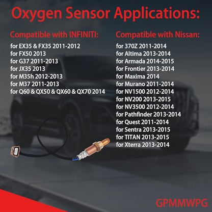 2Pcs O2 Sensor 234-9135 Oxygen Sensor Upstream Downstream