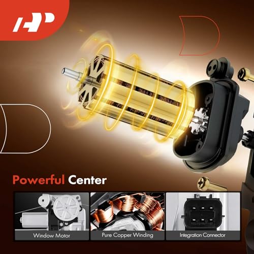 A-Premium Front Driver Side Power Window Regulator with Motor Assembly - style: Front Driver Side (LH)