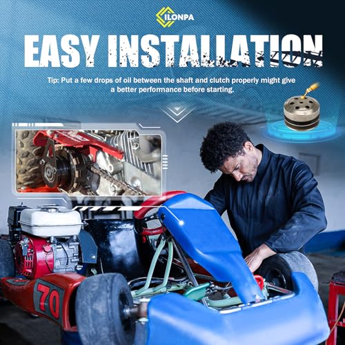 Clutch and Variator Assembly Set with 669 Belt for GY6 50cc 4 Stroke 139QMB Engine With Short Case Scooter Moped Tao Tao ATV