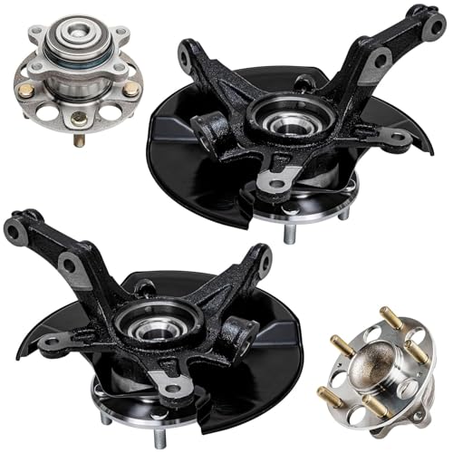 Detroit Axle - 4pc Steering Knuckles Kit for 2006 2007 2008 2009 2010 2011 - size: 4UW47718-V1/Kit