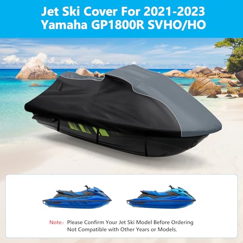 Jet Ski Cover for Yamaha WaveRunner GP1800R SVHO/HO 2021-2023 - size: For Yamaha Wave Runner GP1800R SVHO/HO 2021-2023