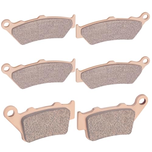AHL Front & Rear Brake Pads Set for BMW F800GS F800 GS 2008-2011 (Sintered copper-based) - size: Sintered copper-based