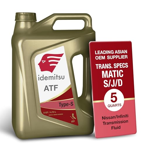 Idemitsu ATF Type S (Matic J, D) Transmission Fluid – 5 Quart - size: 5 Quart, style: 1 Pack