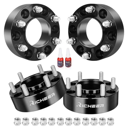 Richeer 2 inch 6x5.5 Hub Centric Wheel Spacers for 2024+ Tacoma Tundra - size: 2 inch (2024+ tacoma)