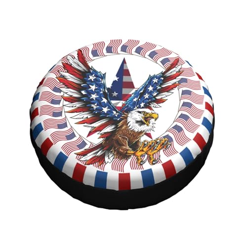 American Eagle Spare Tire Cover Waterproof Sun Protection Fit 15 Inches - color: Eagle, size: 15 inch