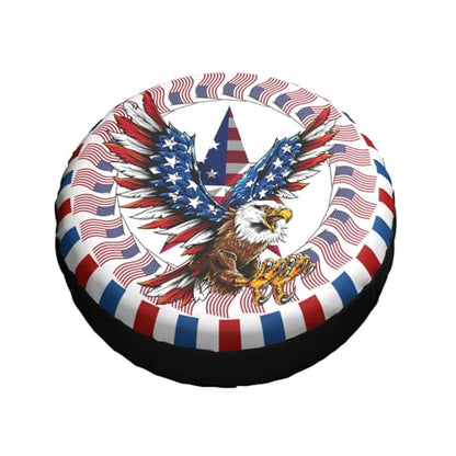 American Eagle Spare Tire Cover Waterproof Sun Protection Fit 15 Inches - color: Eagle, size: 15 inch