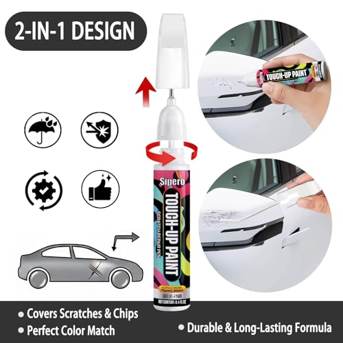 Polar White (149/9149) Touch Up Paint for Mercedes C/E/S/GLC Class - color: Polar White(149/9149)