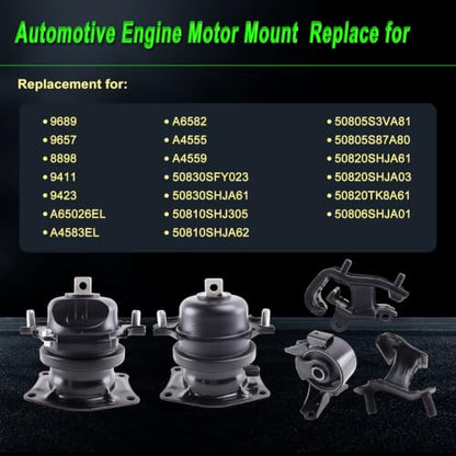 Engine Motor Mount Compatible with 05 06 Odyssey 3.5L EXL or Touring - size: 2005-2006 Odyssey 3.5L EX-L