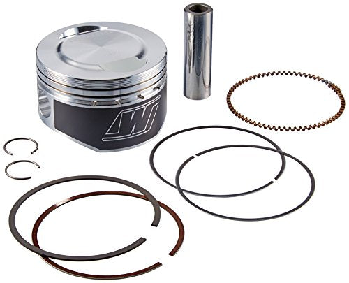 Wiseco 4419M08350 83.50mm 10.25:1 Compression 353cc ATV Piston Kit, Black