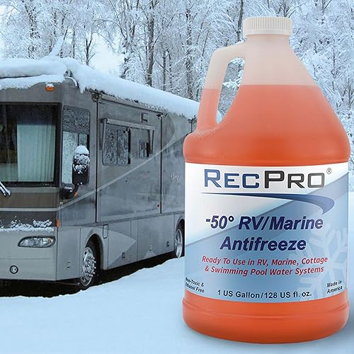 RecPro RV & Marine Antifreeze | -50°F Protection | 1 Gallon (3 Pack) - size: 3-Pack