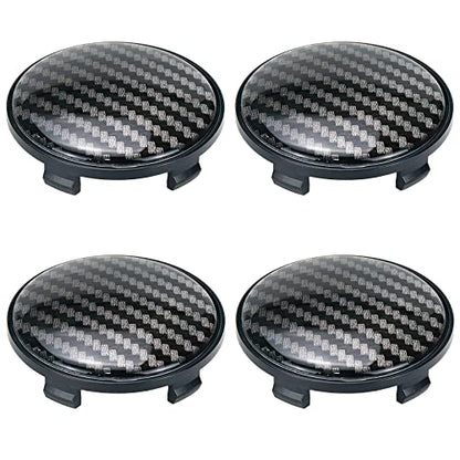 Modengzhe 4PCS Wheel Center Caps, 68mm Wheel Rim Hub Center Covers - color: Black, size: Outer 68 mm, Inner 67 mm