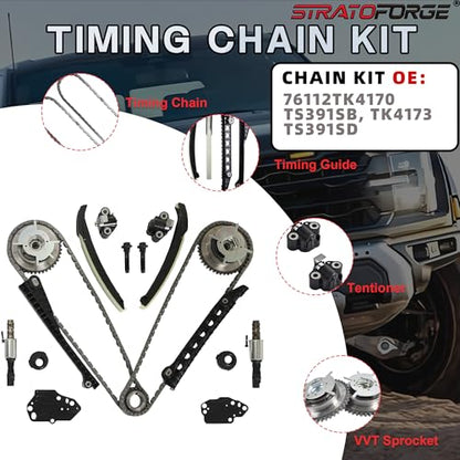 Triton Camshaft & Timing Chain Kit & Lifters for Engine Overhaul 5.4L