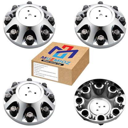 Wheel Center Hub Cap 9597819 (Set of 4),Center Cover Hubcap Fit 17" Wheels Compatible with GMC Sierra HD 2500 3500 (2011-2016) for # 560-8095 9597357 - color: Set of 4, size: 9597819