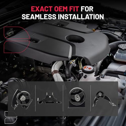 BDFHYK Engine Motor & Trans Mounts Compatible with Chrysler Town & Country - size: 2011-2020 Chrysler 4PCS