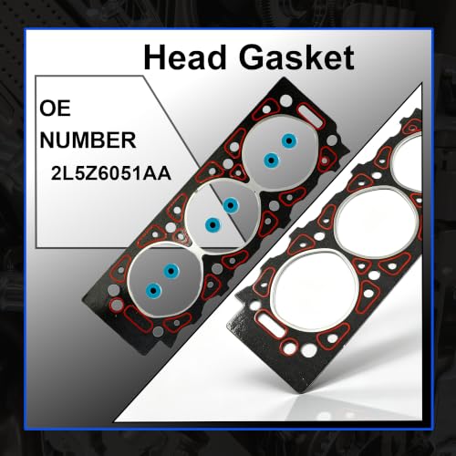 3.0 Head Gasket Set w/Head Bolts Fit for Ford Ranger Mazda 98-01 HS9902PT - size: 3.0 Head Gasket Set