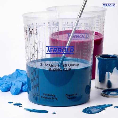 Paint Mixing Cups, 80oz (Pack of 12) - size: 80oz