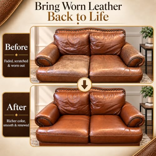 Leather Recoloring Balm, Camel - color: Camel.