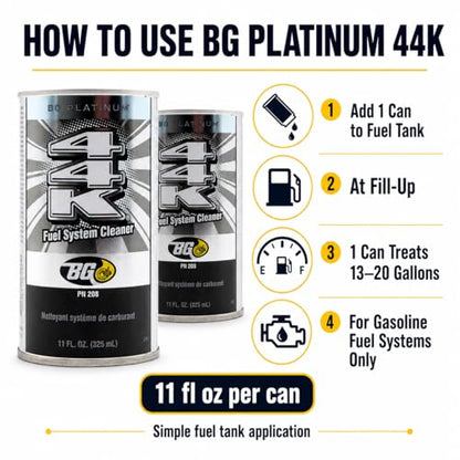 2 cans of BG Platinum 44K With Motor God Key Chain