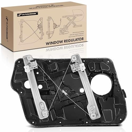 A-Premium Front Passenger Side Power Window Regulator with Motor (2-Pin)