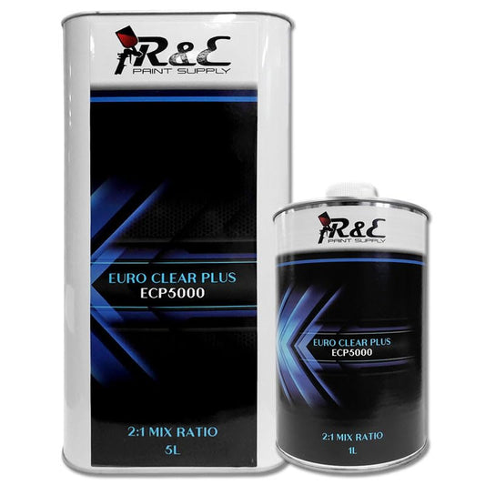 Euro Clear Plus, High Solids 2K Urethane Clear Coat, ECP5000