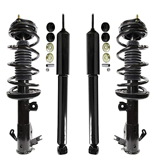 Detroit Axle - 4pc Struts Shock Absorbers for 2013-2015 Honda Civic - size: 4AQ47093/Shock Kit