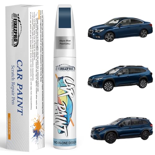 SAL Abyss Blue Pearl Touch Up Paint for Subaru - color: Abyss Blue Pearl(SAL) compatible with Ascent-models/Legacy-models/Outback, style: For subaru