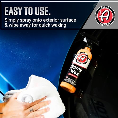 Adam's Polishes Spray Wax Kit - Advanced Carnauba Car Wax | Car Spray Polish | During Car Wash Paste Wax Clay Bar & Buffer Polisher For Ultimate Protection On Paint Wheels Windows | Cleaning Supplies - size: Collection