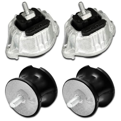 Front & Rear Engine Mount Kit Motor Mount (for BMW 1 3 Series) - size: For BMW 1 3 Series