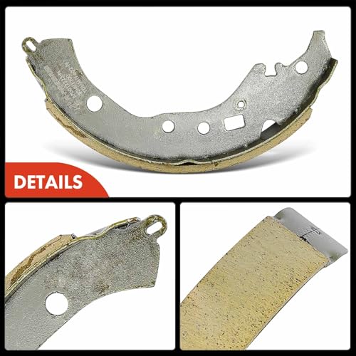 A-Premium Front and Rear Ceramic Brake Pads Compatible with Toyota & Scion