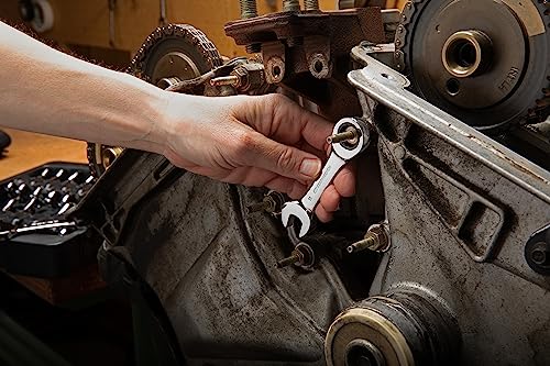 GEARWRENCH 14 Pc 72T Stubby Ratcheting SAE/mm Combination Wrench Set|85206 - size: 10mm 11mm 12mm 13mm 14mm 15mm 18 mm