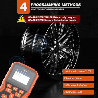 TPMS Programming Tool, Tire Pressure Monitor System Relearn Tool Set