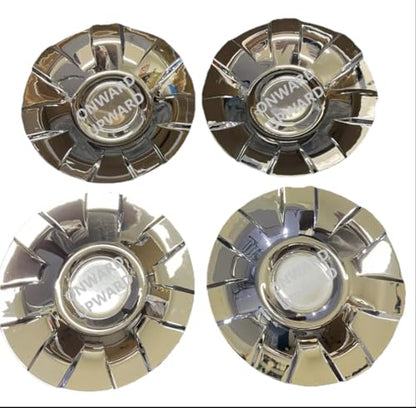 GENERIC Center Cap Set for 2007 2008 2009 Chrysler Aspen Chrome 18x8 Wheels Replaces Part 52013719AA