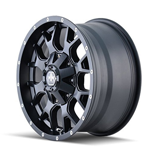 Mayhem Warrior 8015 Wheel with Matte Black Finish (17x9"/10x114.3mm)