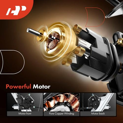 A-Premium Front Driver Side Power Window Regulator with Motor (7-Pin Motor) - style: Front Driver Side (LH)