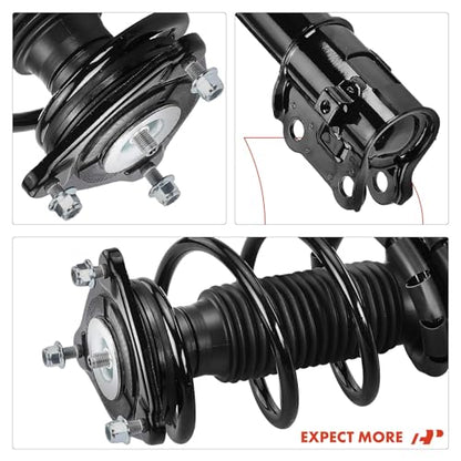 A-Premium Front Complete Strut Assemblies with Coil Springs, Set of 2