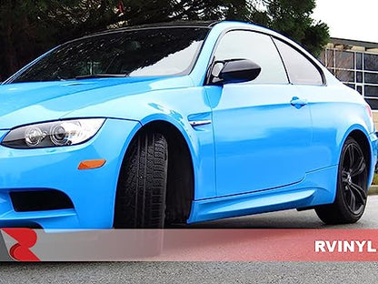 Avery Dennison SW900 667-O Gloss Intense Blue Supreme Wrapping Film Vinyl Vehicle Car Wrap Sheet Roll - (12" x 60" w/Application Card) - color: Gloss Intense Blue, size: 1ft x 5ft