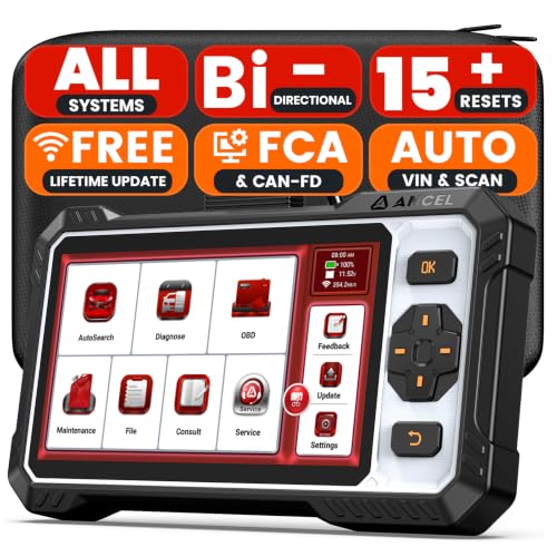 ANCEL FX6100 Bidirectional Scan Tool, All System, Lifetime Free Updates