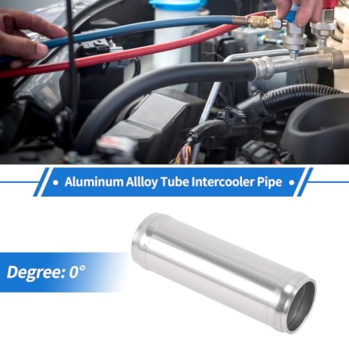 1.25" OD 0° 6063 Aluminum Alloy Tube Intercooler Pipe 4" Length - size: 1.25"OD 4"Length