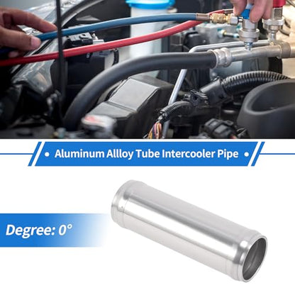 1.25" OD 0° 6063 Aluminum Alloy Tube Intercooler Pipe 4" Length - size: 1.25"OD 4"Length