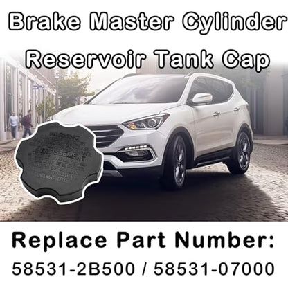 Brake Master Cylinder Reservoir Tank Cap for Hyundai Kia