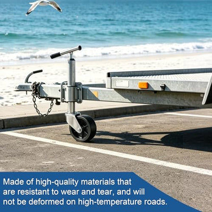 6-Inch Boat Trailer Jack Wheel Replacement