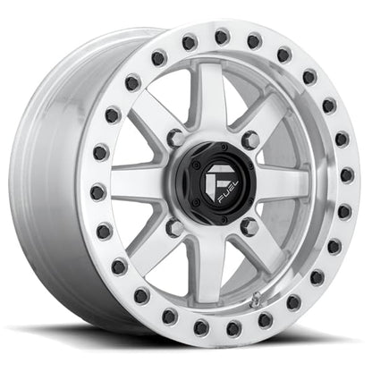 Fuel UTV D937 15X7 4X156 RW-MACH 38MM - D9371570A554 - color: RAW MACHINED, size: 15X7,4X156,38mm